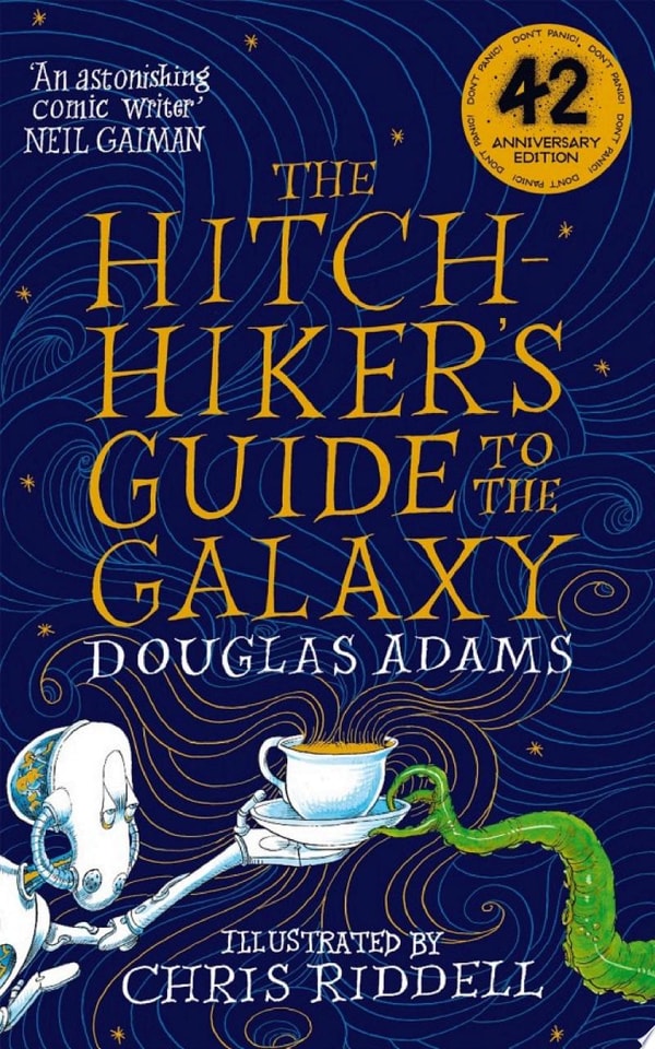 The Hitchhiker's Guide to the Galaxy series cover