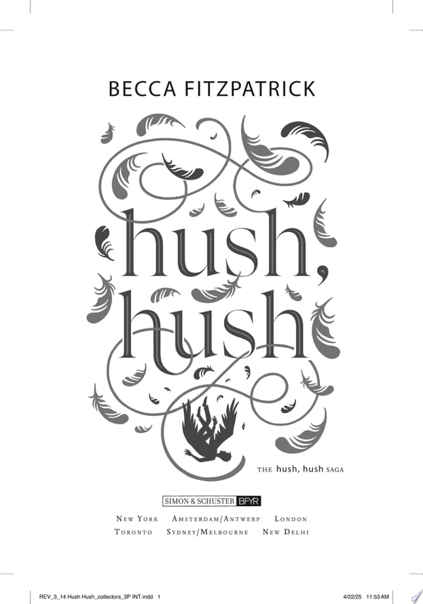 Hush, Hush series cover